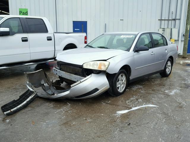 1G1ZT528X5F262605 - 2005 CHEVROLET MALIBU LS 银色 照片 2