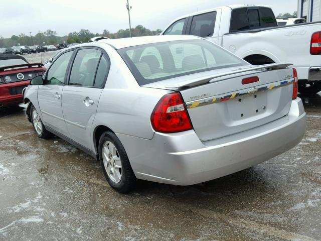 1G1ZT528X5F262605 - 2005 CHEVROLET MALIBU LS 银色 照片 3