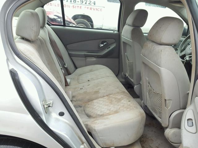 1G1ZT528X5F262605 - 2005 CHEVROLET MALIBU LS 银色 照片 6