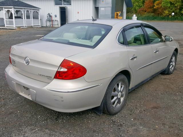 2G4WC582X81132442 - 2008 BUICK LACROSSE C TAN photo 4