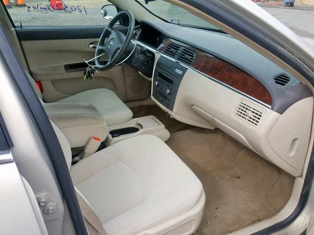 2G4WC582X81132442 - 2008 BUICK LACROSSE C TAN photo 5