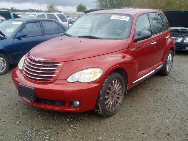 3A8FY78GX6T347174 - 2006 CHRYSLER PT CRUISER RED photo 2