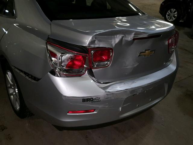 1G11C5SA1DF228972 - 2013 CHEVROLET MALIBU 1LT SILVER photo 9