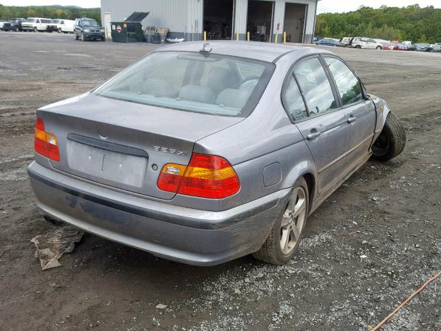 WBAEU33494PR09634 - 2004 BMW 325 XI SILVER photo 4