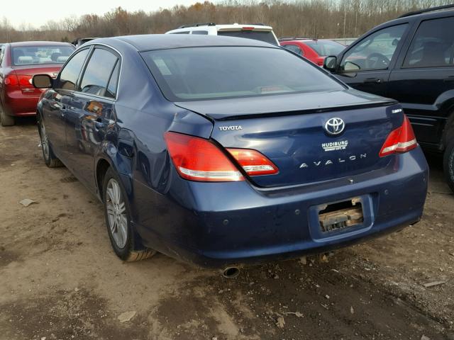 4T1BK36B46U134049 - 2006 TOYOTA AVALON BLUE photo 3