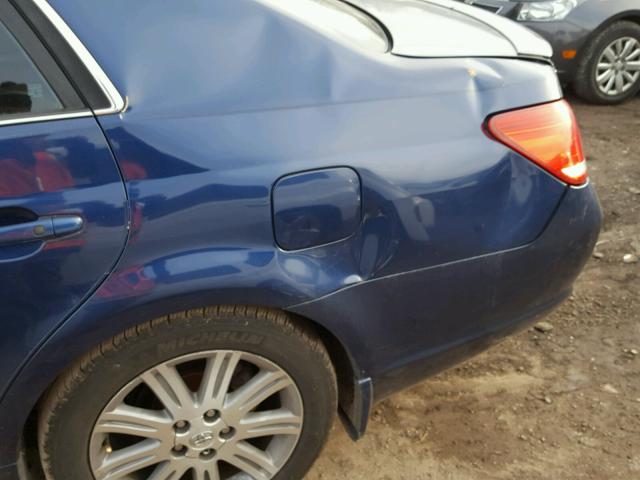 4T1BK36B46U134049 - 2006 TOYOTA AVALON BLUE photo 9