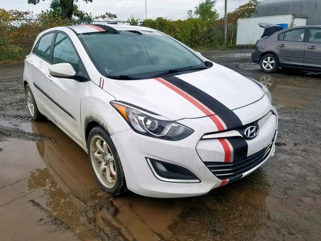 KMHD25LE1DU120853 - 2013 HYUNDAI ELANTRA GT WHITE photo 1