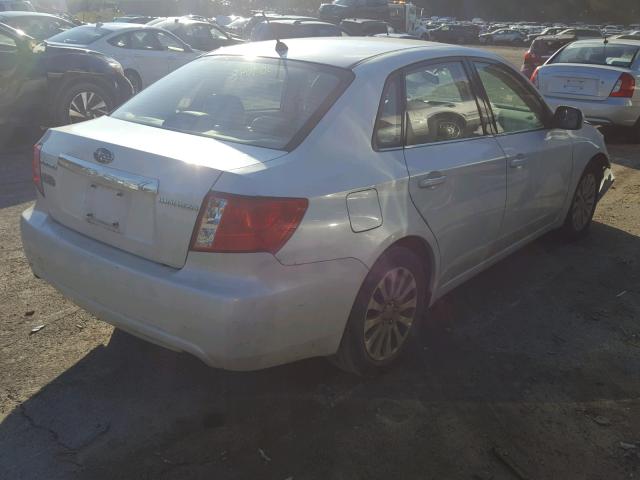 JF1GE61698H512963 - 2008 SUBARU IMPREZA 2. WHITE photo 4