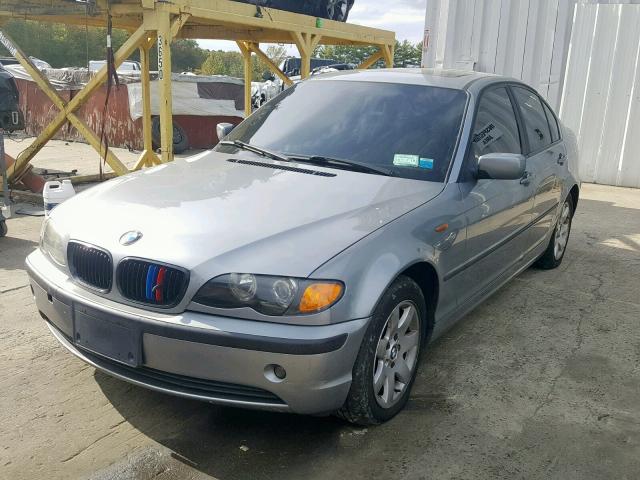 WBAEU33454PM61523 - 2004 BMW 325 XI GRAY photo 2