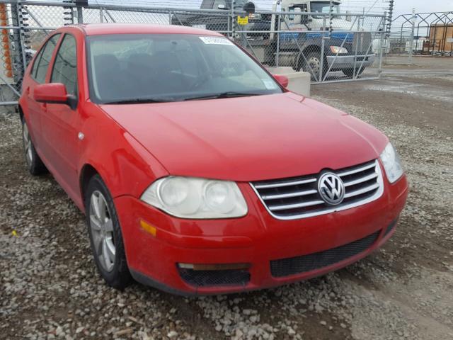 3VWTK69M48M663044 - 2008 VOLKSWAGEN CITY JETTA RED photo 1