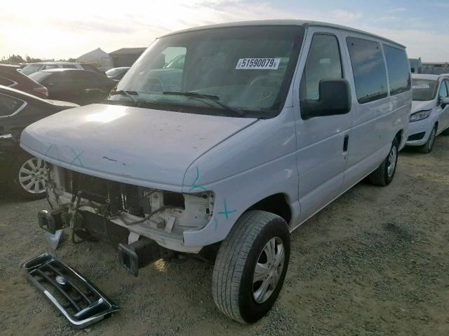 1FMRE11L94HA25683 - 2004 FORD ECONOLINE WHITE photo 2