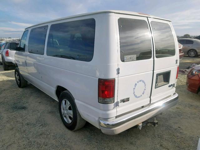 1FMRE11L94HA25683 - 2004 FORD ECONOLINE WHITE photo 3