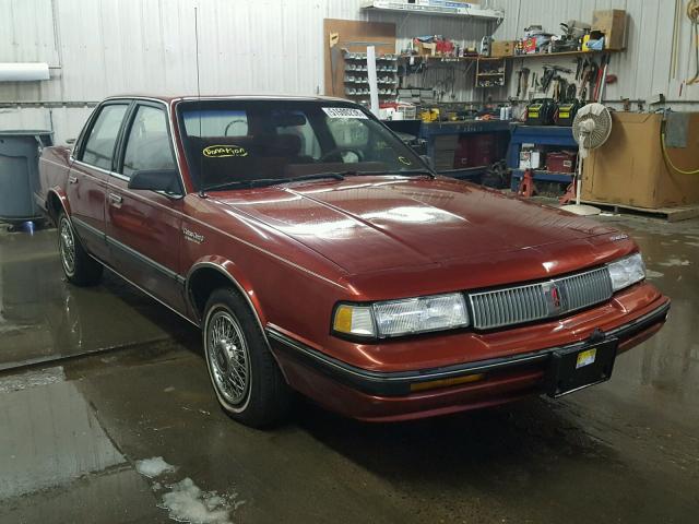2G3AJ54R0M2327820 - 1991 OLDSMOBILE CUTLASS CI RED photo 1