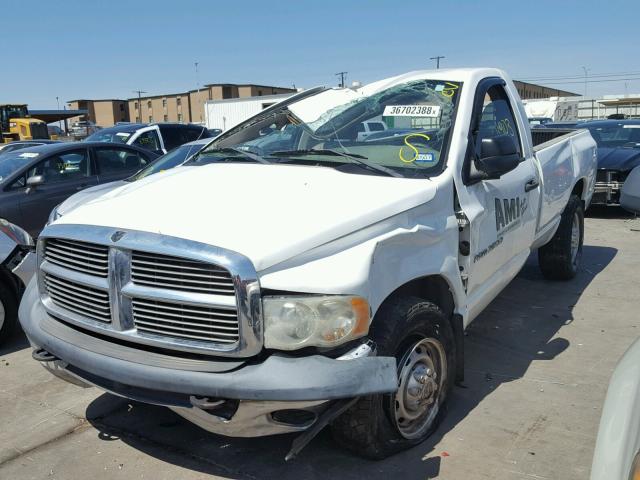 3D7KA26D74G205723 - 2004 DODGE RAM 2500 S თეთრი ფოტო 2