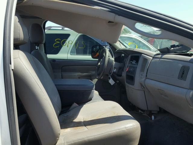 3D7KA26D74G205723 - 2004 DODGE RAM 2500 S თეთრი ფოტო 5