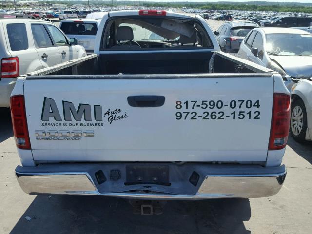 3D7KA26D74G205723 - 2004 DODGE RAM 2500 S თეთრი ფოტო 6