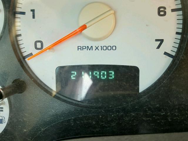 3D7KA26D74G205723 - 2004 DODGE RAM 2500 S თეთრი ფოტო 8