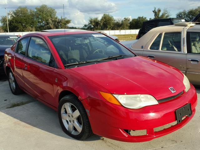 1G8AN15F37Z167204 - 2007 SATURN ION LEVEL RED photo 1