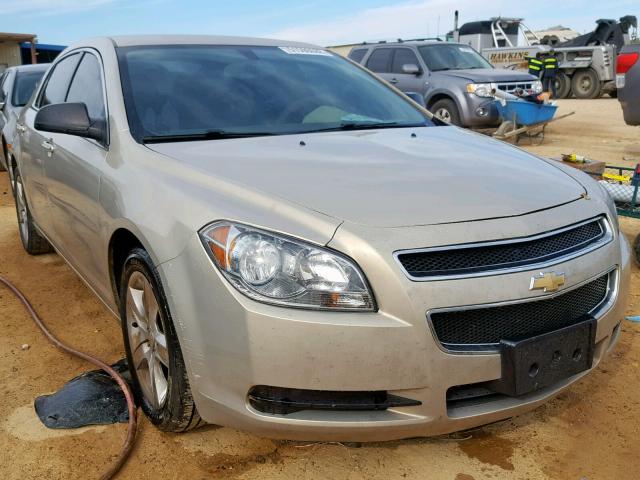 1G1ZB5E11BF122777 - 2011 CHEVROLET MALIBU LS GOLD photo 1