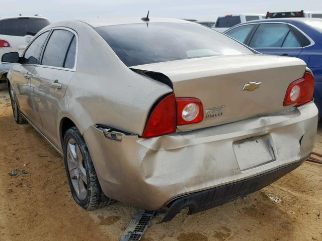 1G1ZB5E11BF122777 - 2011 CHEVROLET MALIBU LS GOLD photo 3
