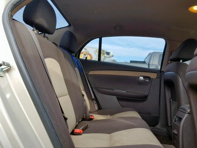 1G1ZB5E11BF122777 - 2011 CHEVROLET MALIBU LS GOLD photo 6