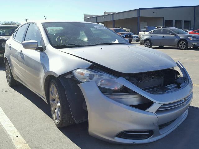 1C3CDFBA4DD302484 - 2013 DODGE DART SXT SILVER photo 1