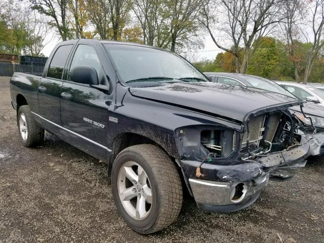 1D7HU18267J594669 - 2007 DODGE RAM 1500 S BLACK photo 1