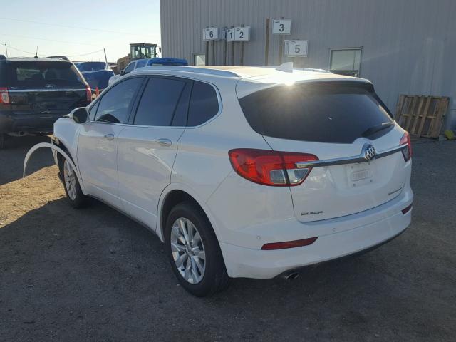 LRBFXBSA5HD242874 - 2017 BUICK ENVISION E WHITE photo 3