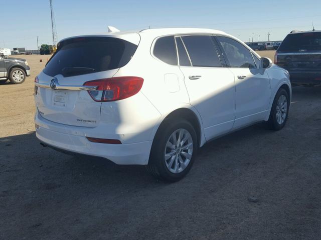 LRBFXBSA5HD242874 - 2017 BUICK ENVISION E WHITE photo 4