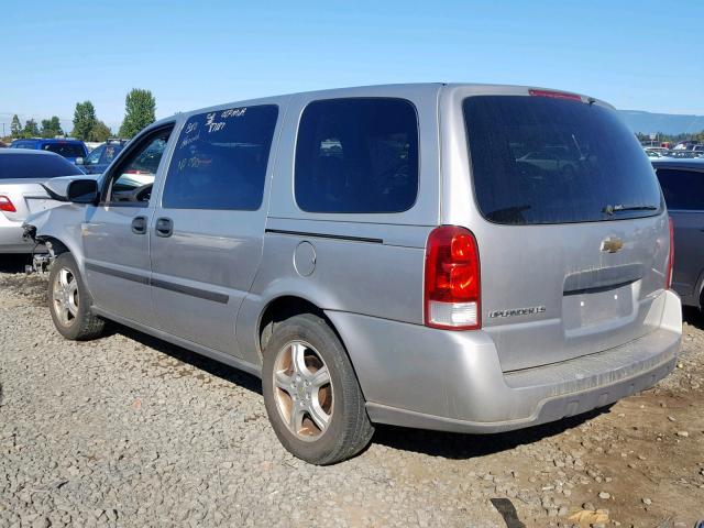 1GNDV23168D152699 - 2008 CHEVROLET UPLANDER L SILVER photo 3