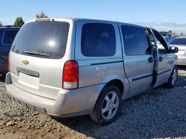 1GNDV23168D152699 - 2008 CHEVROLET UPLANDER L SILVER photo 4