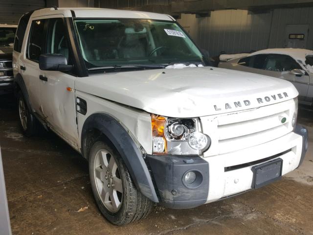 SALAG25498A454480 - 2008 LAND ROVER LR3 HSE WHITE photo 1