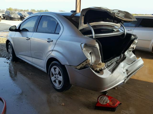 1G1JA5SH1G4184751 - 2016 CHEVROLET SONIC LS 银色 照片 3