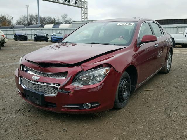 1G1ZK57799F195925 - 2009 CHEVROLET MALIBU LTZ 栗色 照片 2