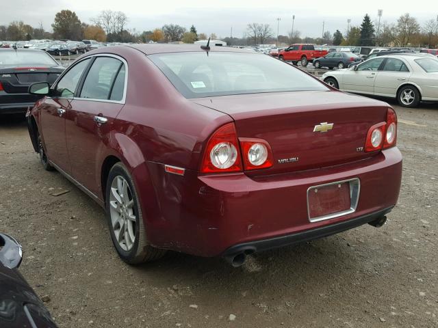 1G1ZK57799F195925 - 2009 CHEVROLET MALIBU LTZ 栗色 照片 3