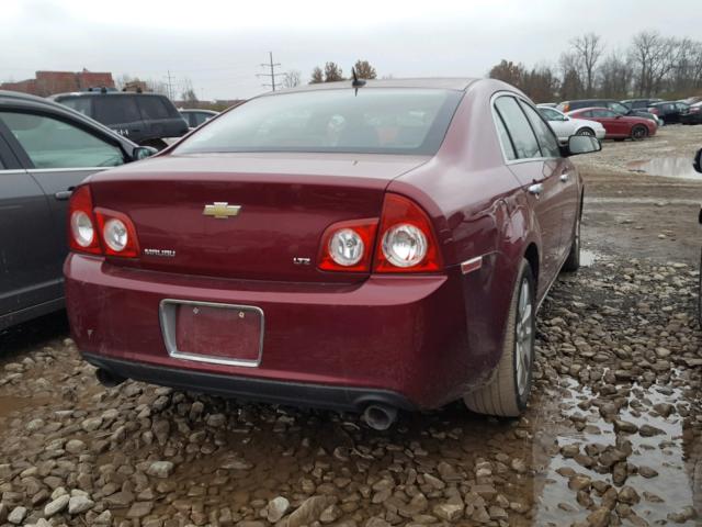 1G1ZK57799F195925 - 2009 CHEVROLET MALIBU LTZ 栗色 照片 4