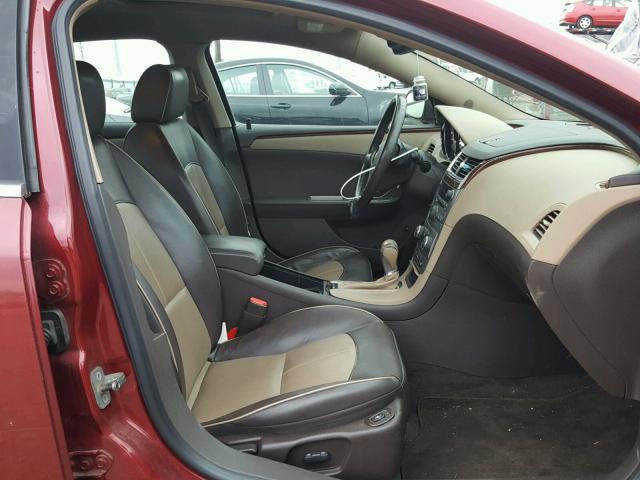 1G1ZK57799F195925 - 2009 CHEVROLET MALIBU LTZ 栗色 照片 5