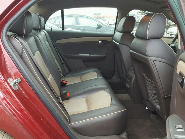 1G1ZK57799F195925 - 2009 CHEVROLET MALIBU LTZ 栗色 照片 6