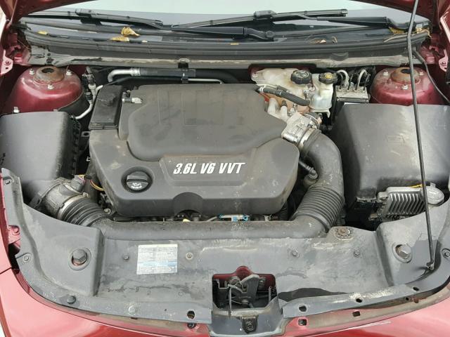 1G1ZK57799F195925 - 2009 CHEVROLET MALIBU LTZ 栗色 照片 7