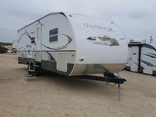 4YDT26R2X8S631950 - 2008 KEYSTONE OUTBACK WHITE photo 1