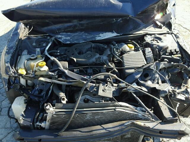 1B3EL56R22N355517 - 2002 DODGE STRATUS ES BLUE photo 7