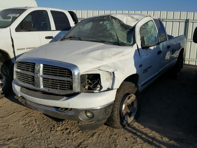 1D7KS28D16J219712 - 2006 DODGE RAM 2500 S WHITE photo 2