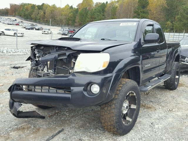 5TETU62N95Z120058 - 2005 TOYOTA TACOMA PRE BLACK photo 2