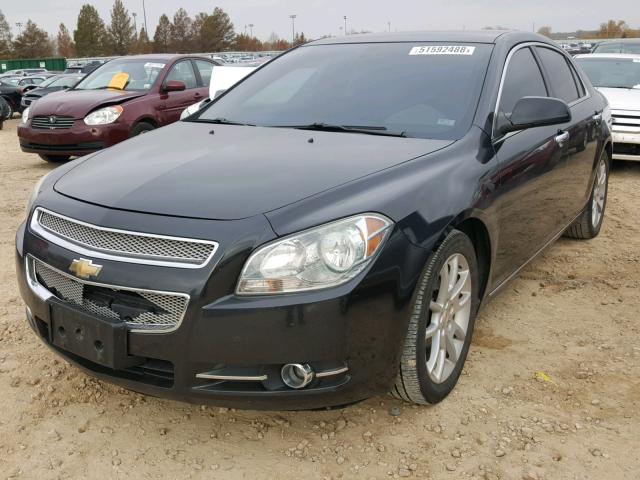 1G1ZE5E79AF228517 - 2010 CHEVROLET MALIBU LTZ 黑色 照片 2