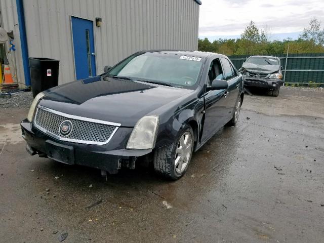 1G6DC67A750211524 - 2005 CADILLAC STS CHARCOAL photo 2