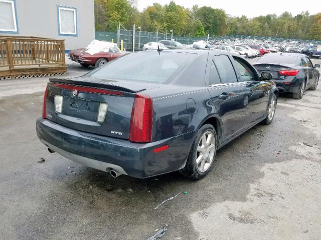 1G6DC67A750211524 - 2005 CADILLAC STS CHARCOAL photo 4