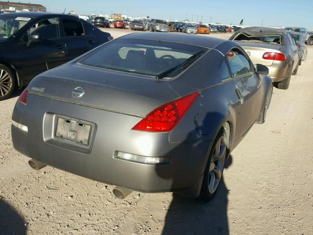 JN1BZ34D27M506075 - 2007 NISSAN 350Z COUPE GRAY photo 4