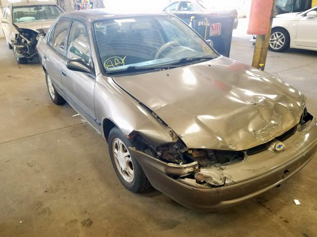1Y1SK548XXZ412251 - 1999 CHEVROLET GEO PRIZM ოქროსფერი ფოტო 1