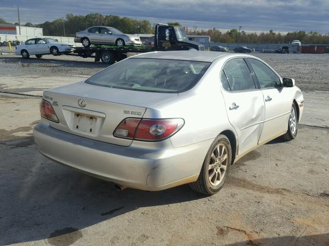 JTHBF30G020042112 - 2002 LEXUS ES 300 SILVER photo 4