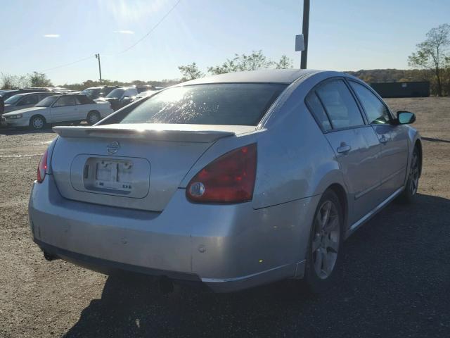 1N4BA41E37C859203 - 2007 NISSAN MAXIMA SE SILVER photo 4